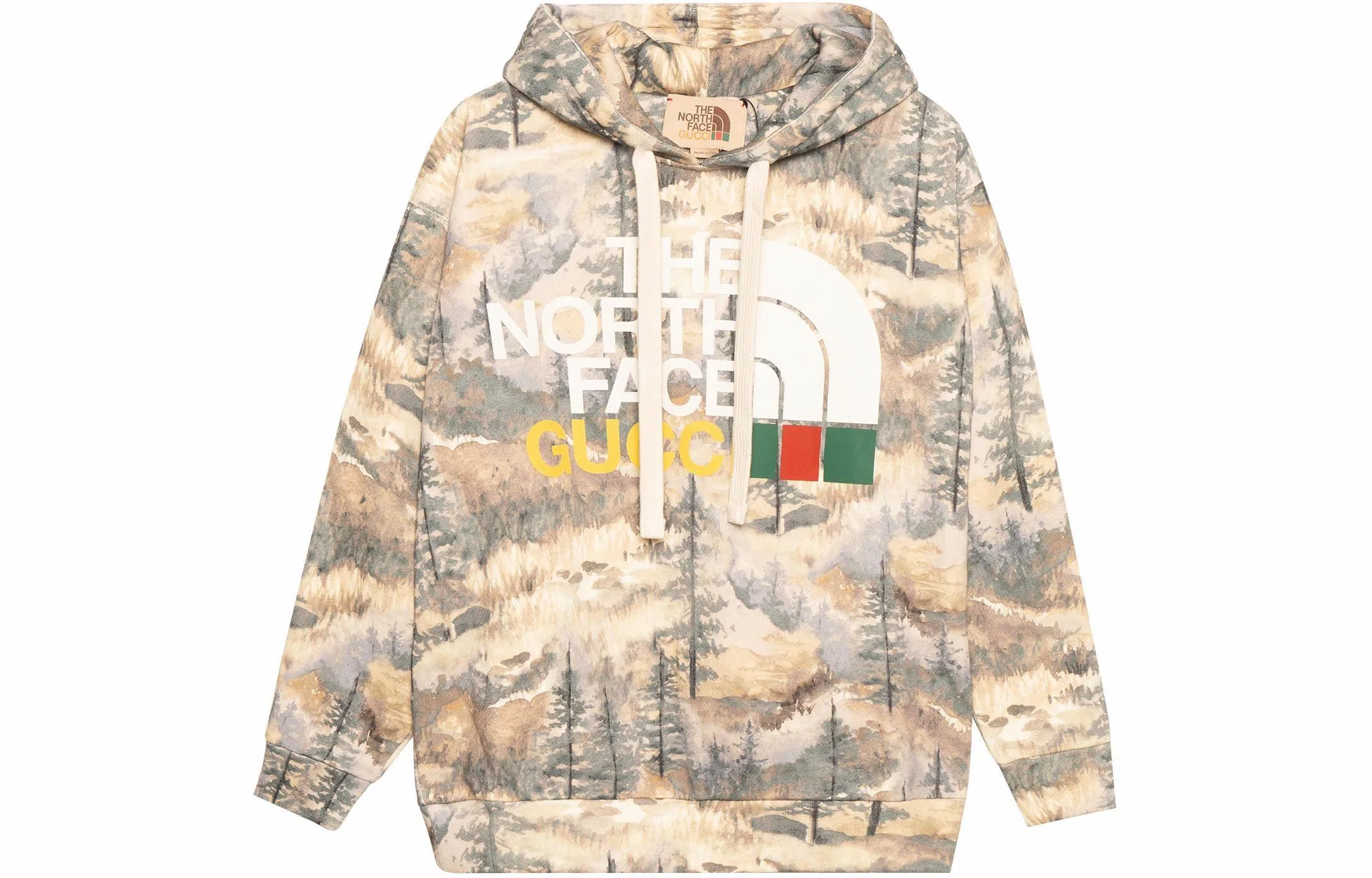 Gucci x The North Face Forest Print Hoodie