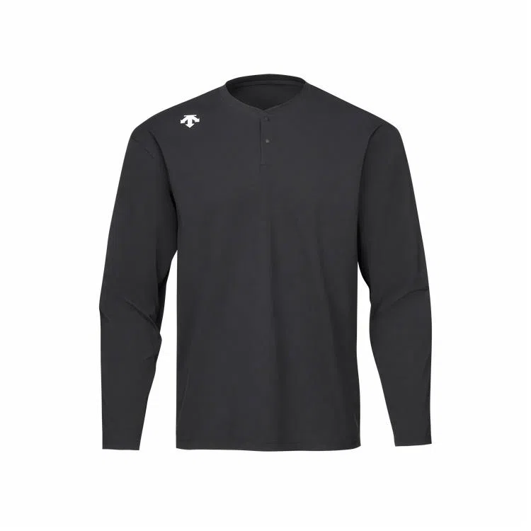 DESCENTE Essential Henley Long Sleeve Tee