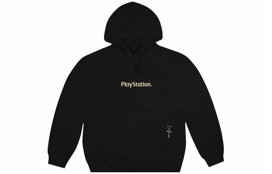 Travis Scott x Playstation Hoodie Black
