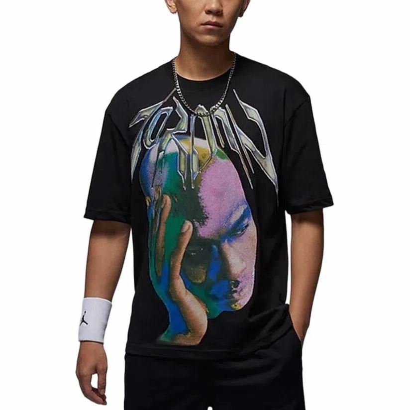 Jordan As M J SS25 SPRT DF THNK 85 SS CREW logoT