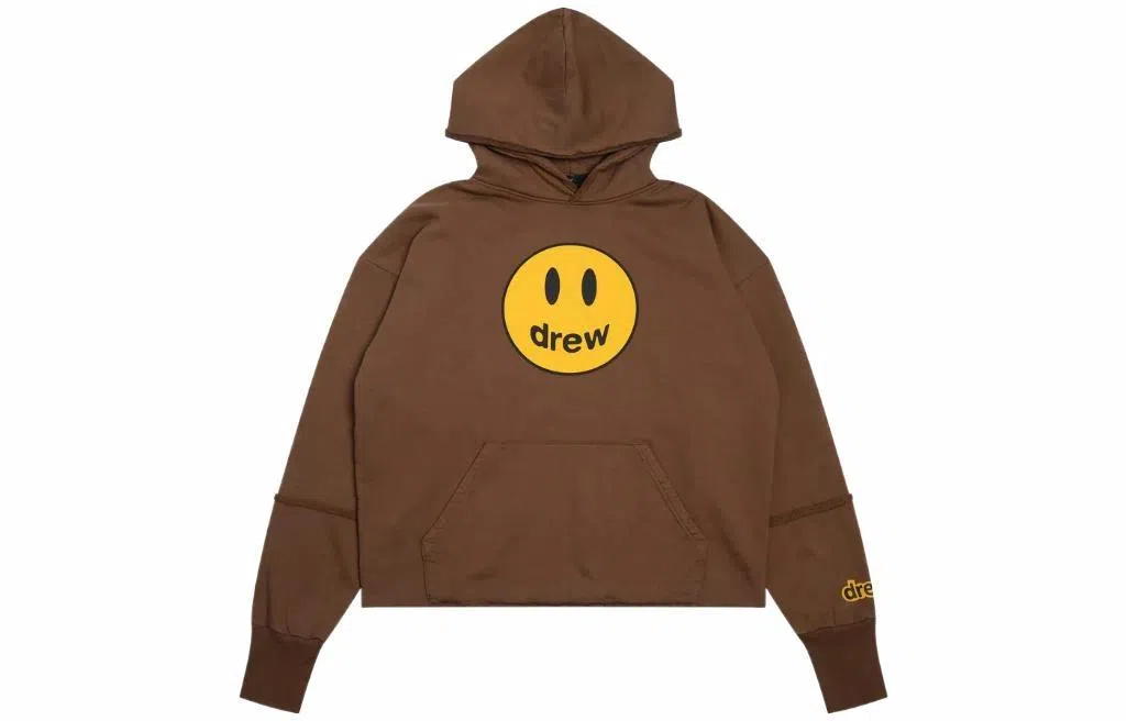 Drew House Mascot Deconstructed Hoodie Brown