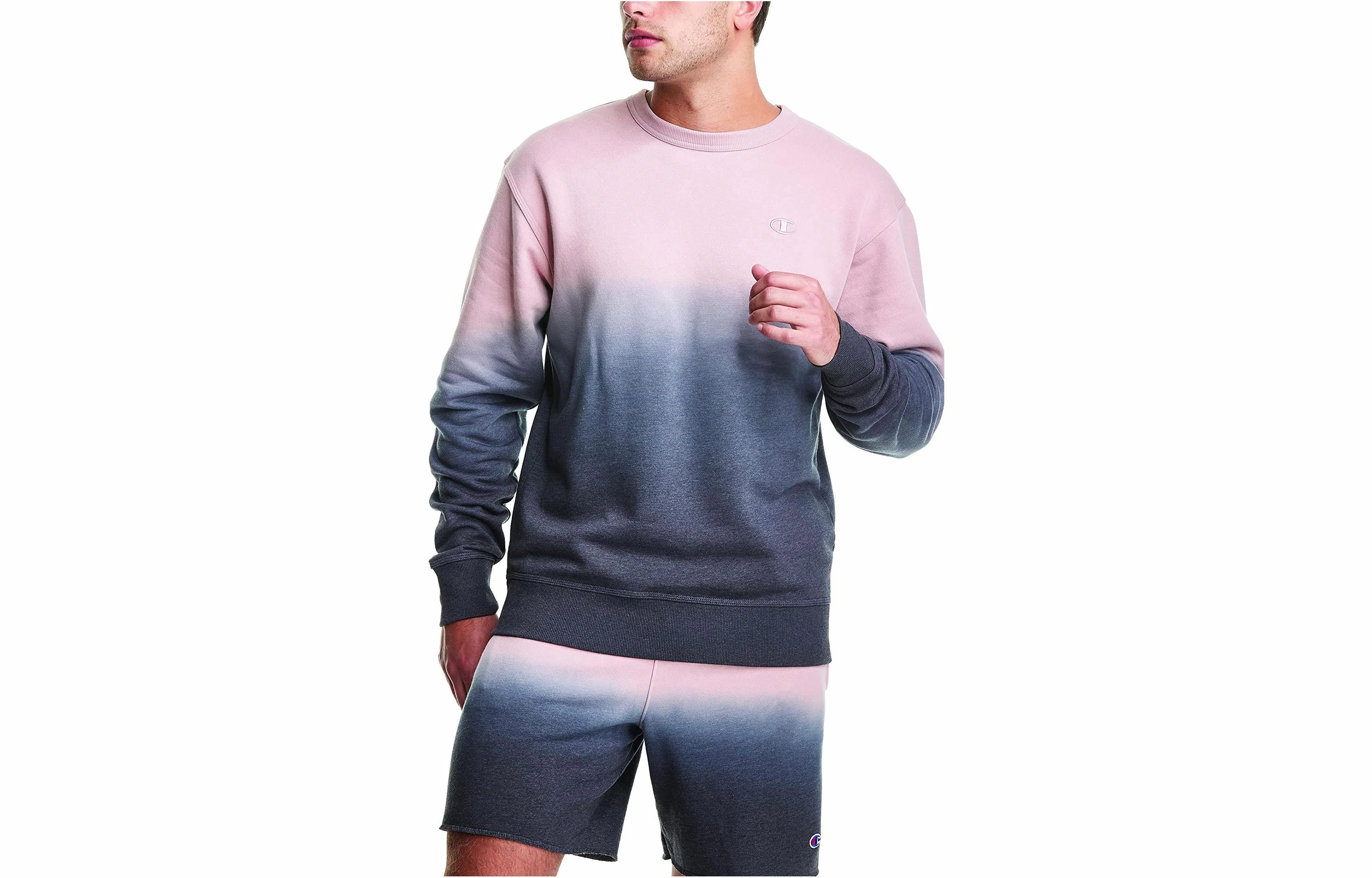 Champion Dip-Dye Fleece Crew