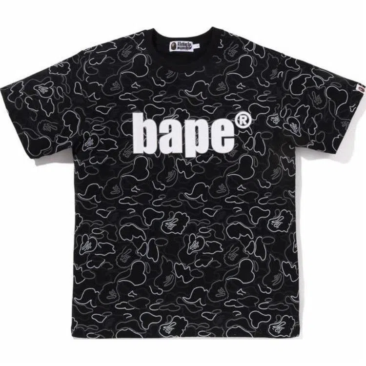 BAPE Neon Camo Tee