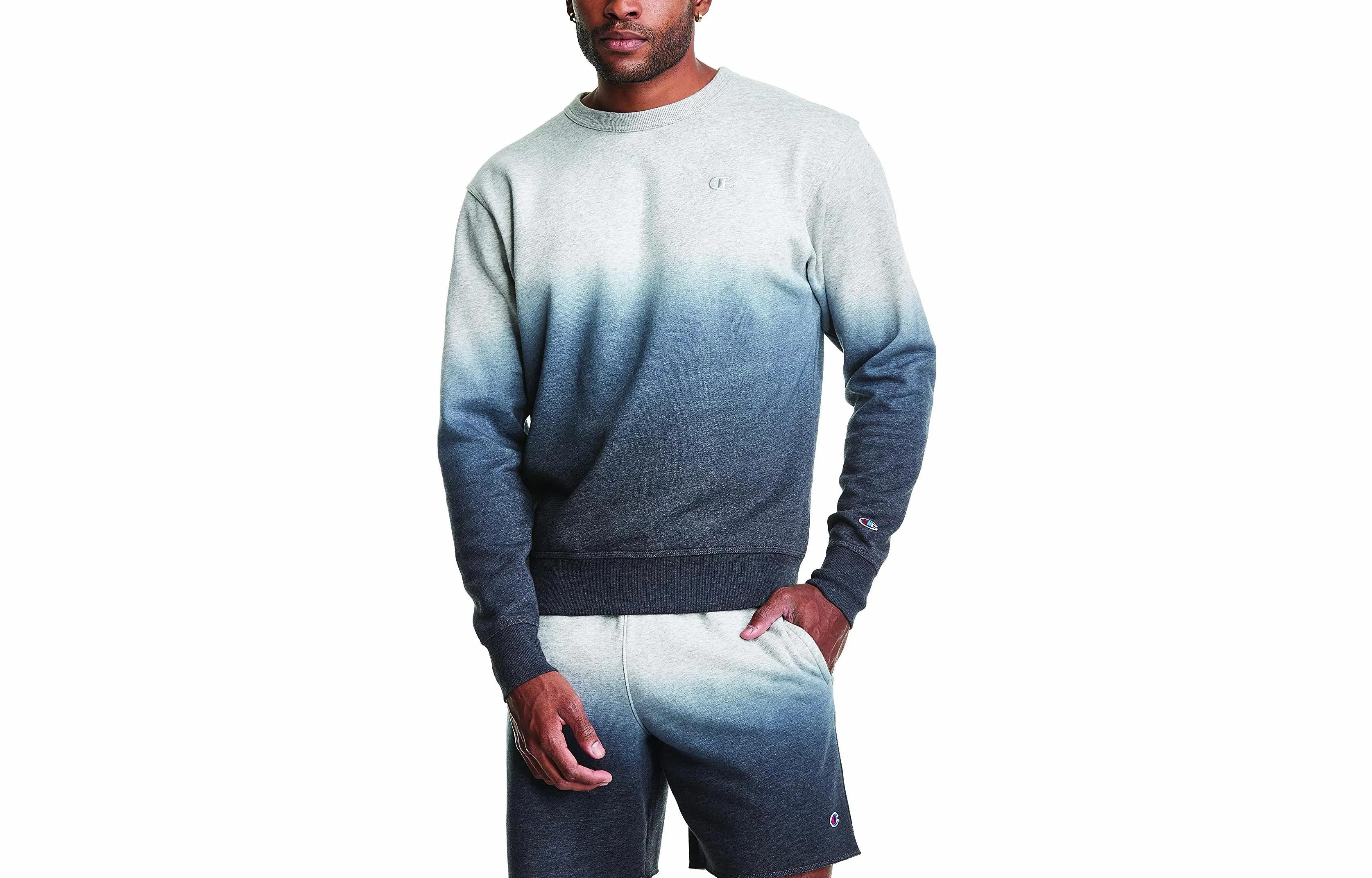 Champion Dip-Dye Fleece Crew