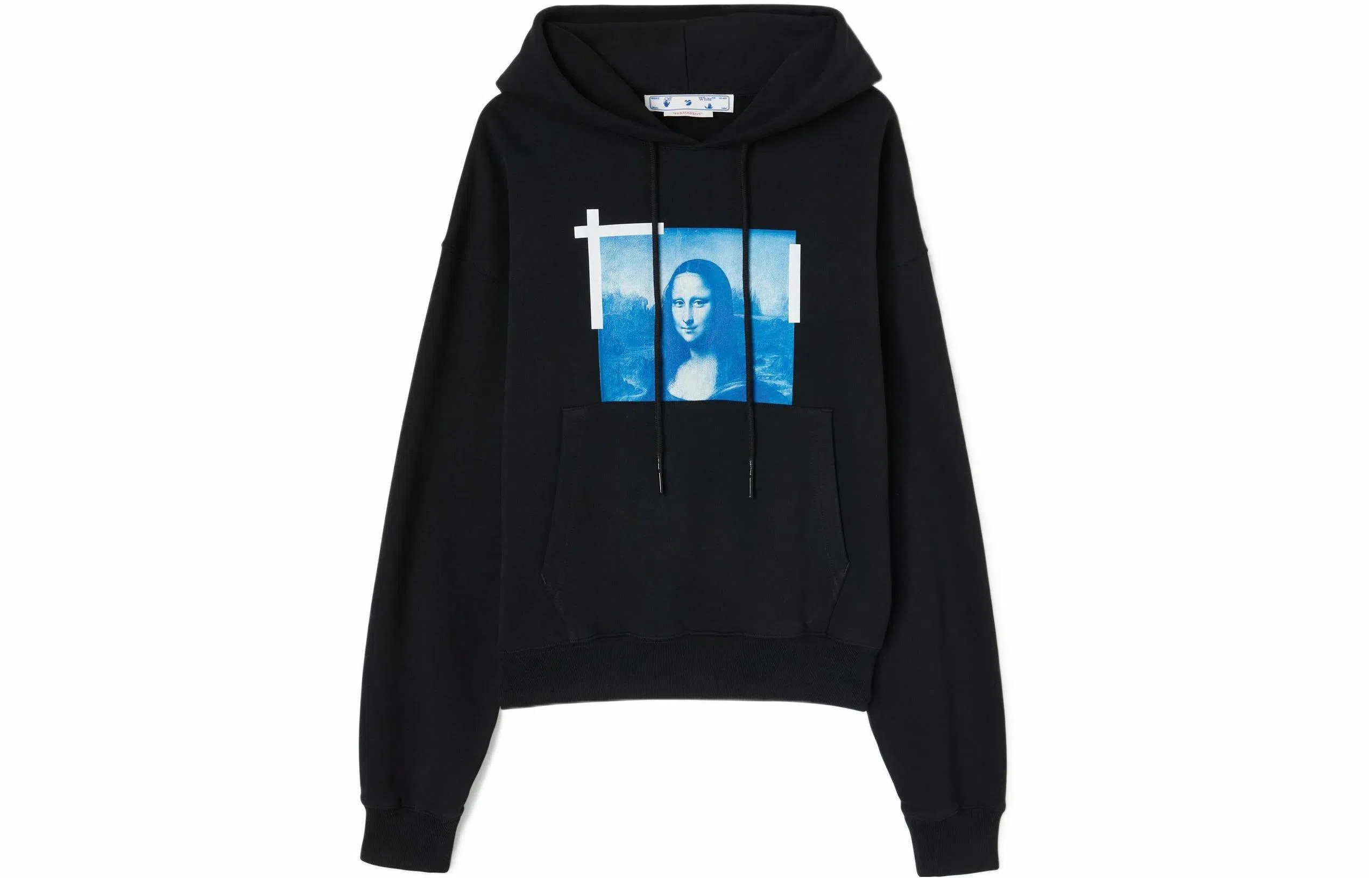 OFF-WHITE Mona Lisa Hoodie Black