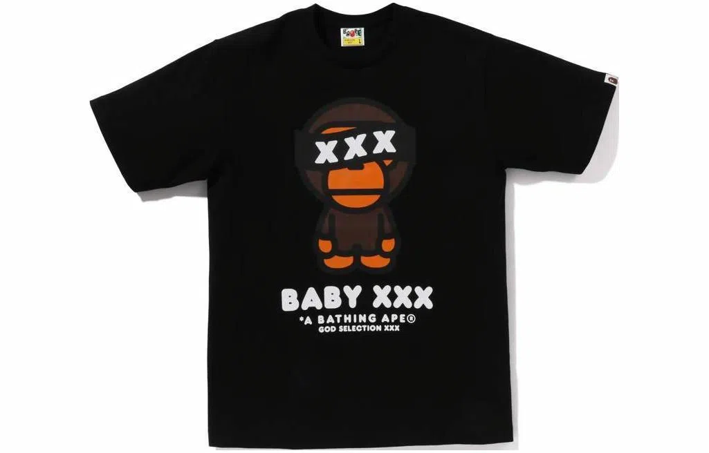 A BATHING APE x GOD SELECTION XXX SS24 T