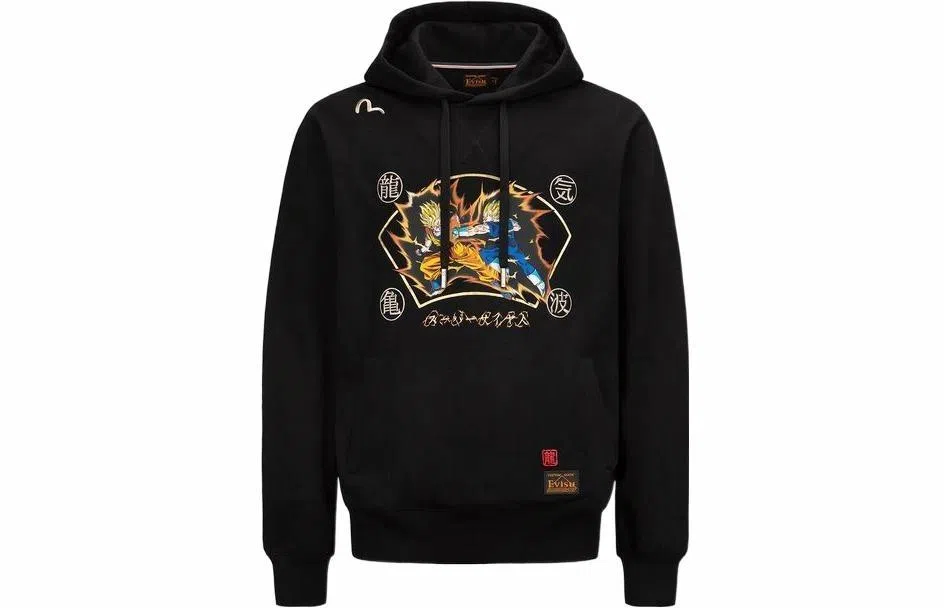 EVISU x Dragon Ball Z Hoodie Black