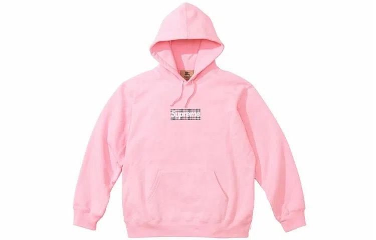 Supreme x Burberry Box Logo Hooded Sweatshirt