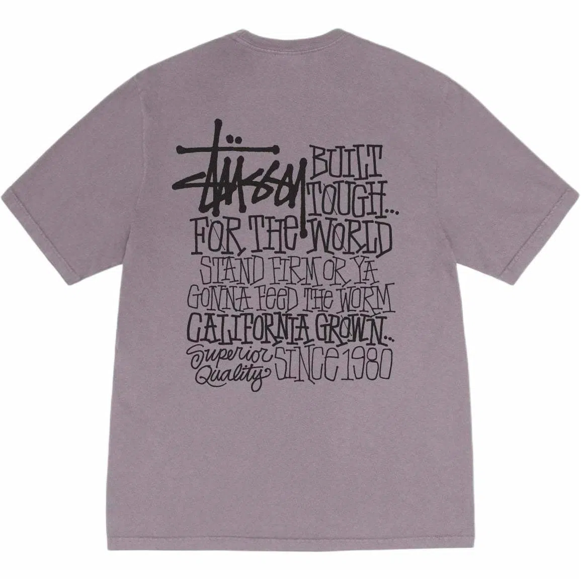 Stussy SS24 CALIFORNIA GROWN TEE PIGMENT DYED T