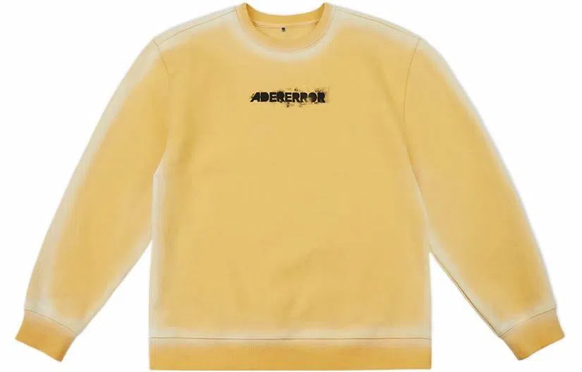 ADER ERROR SS22 Yellow Crewneck