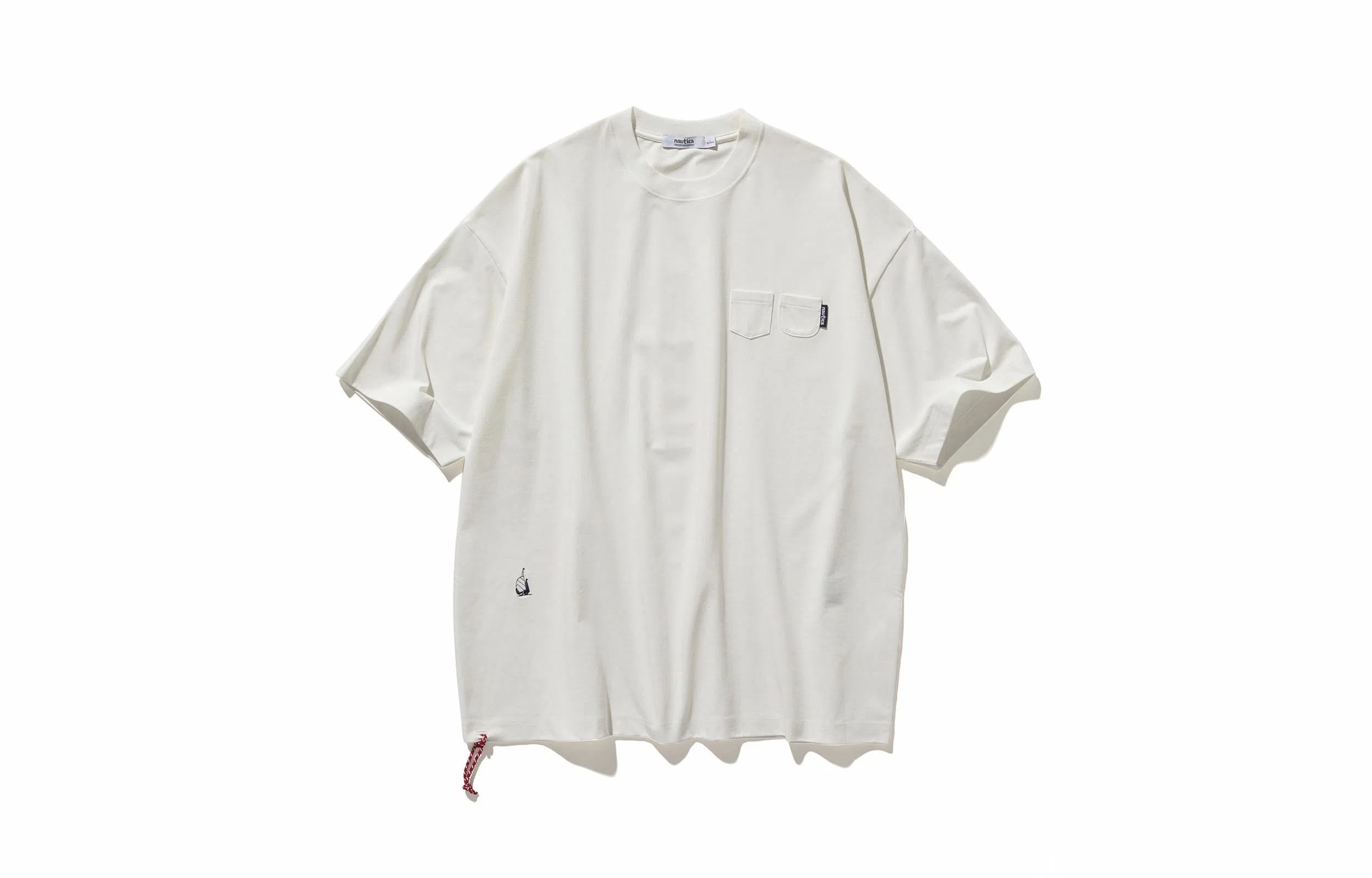 nautica white sail SS24 T