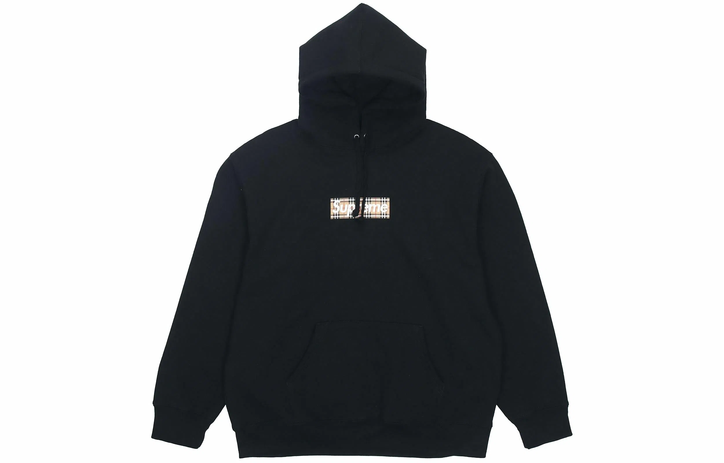 Supreme x Burberry Box Logo Hooded Sweatshirt