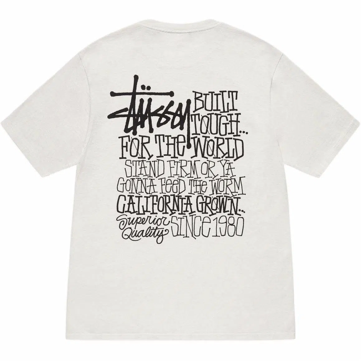 Stussy SS24 CALIFORNIA GROWN TEE PIGMENT DYED T