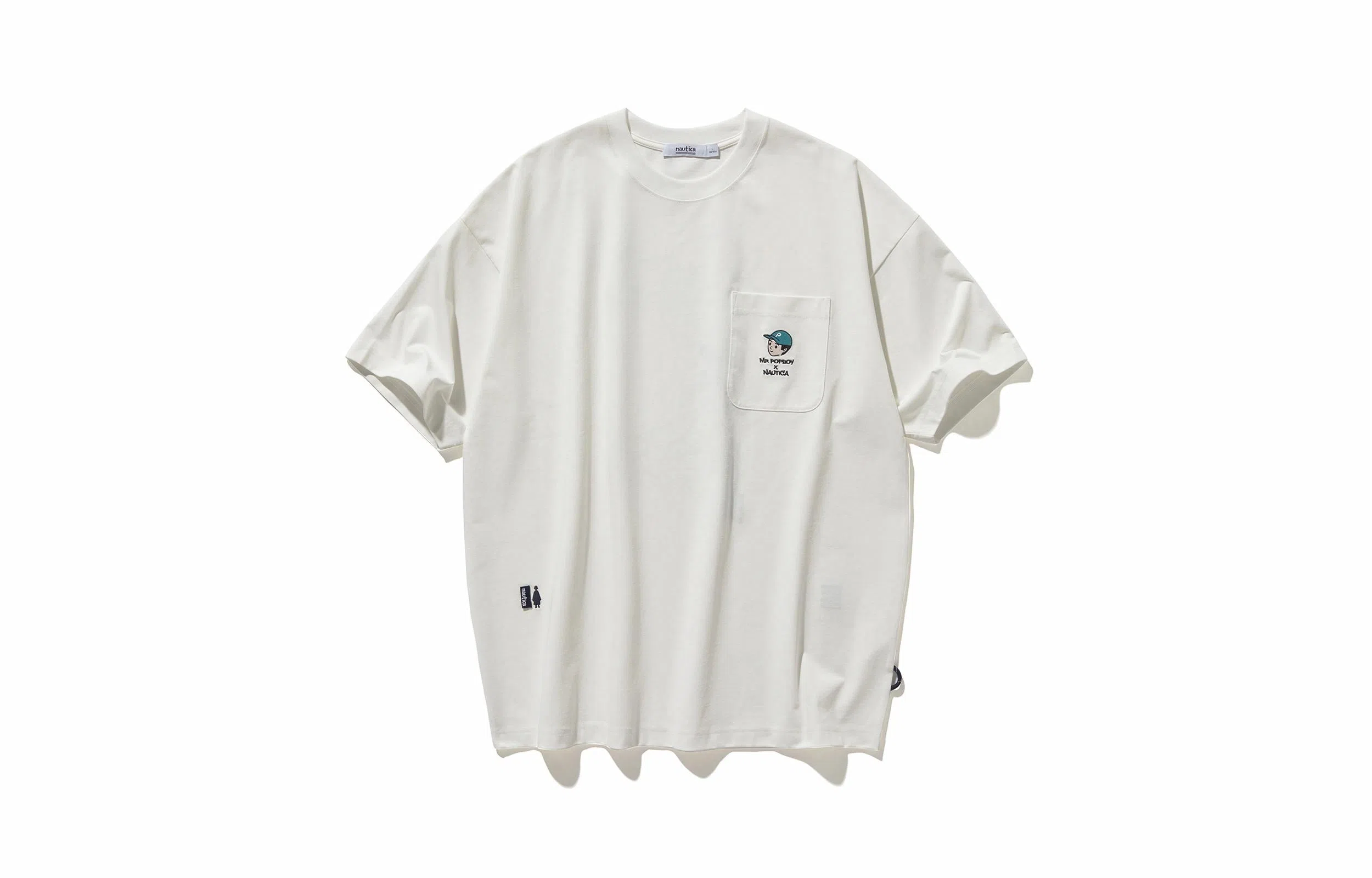 nautica white sail x POPBOY SS24 T