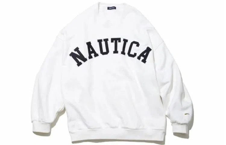 nautica white sail Logo