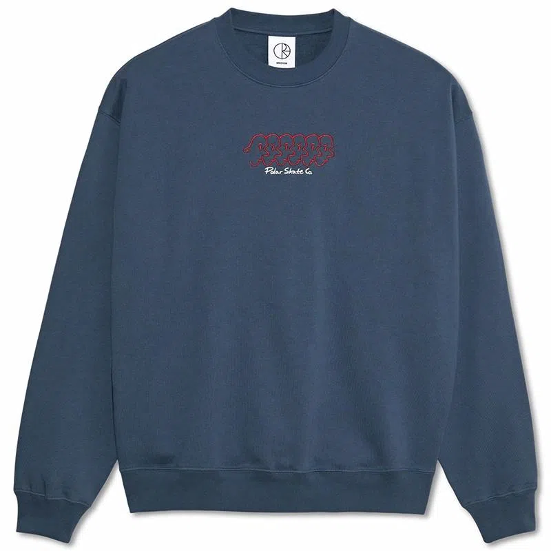 Polar Skate Co Faces Dave Crewneck