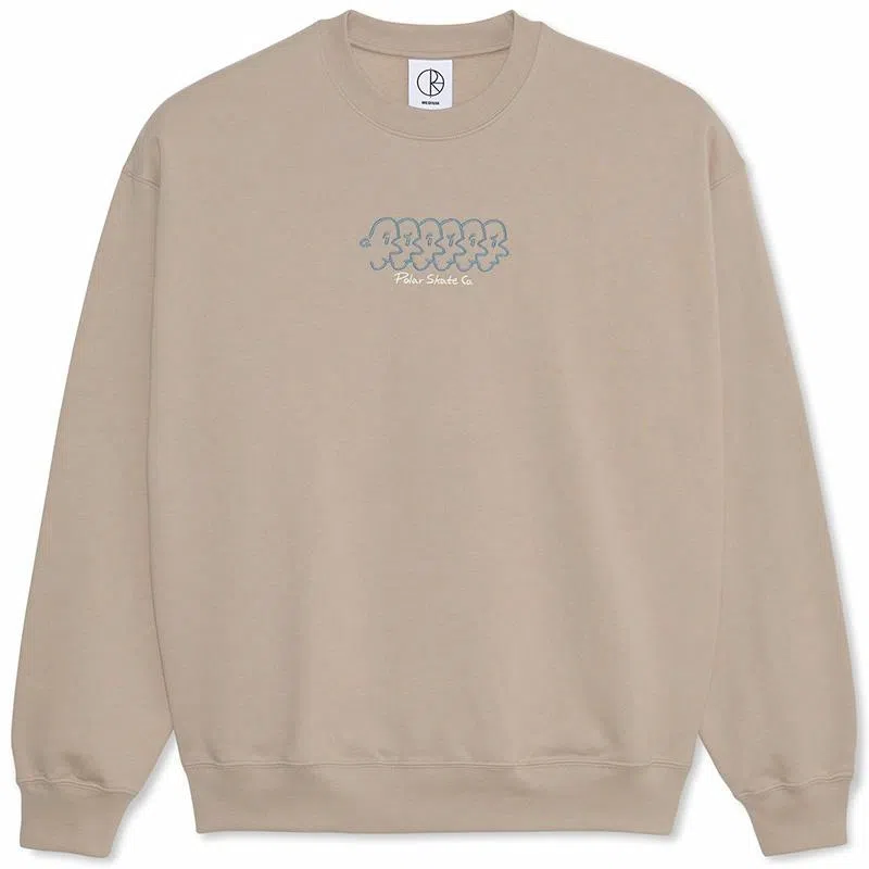 Polar Skate Co Faces Dave Crewneck