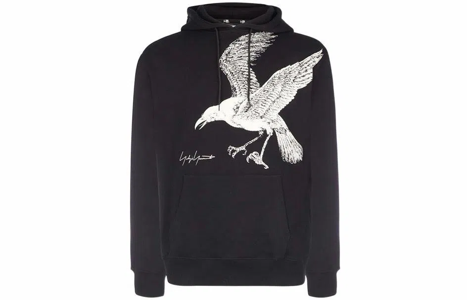 Yohji Yamamoto x New Era Hoodie Black