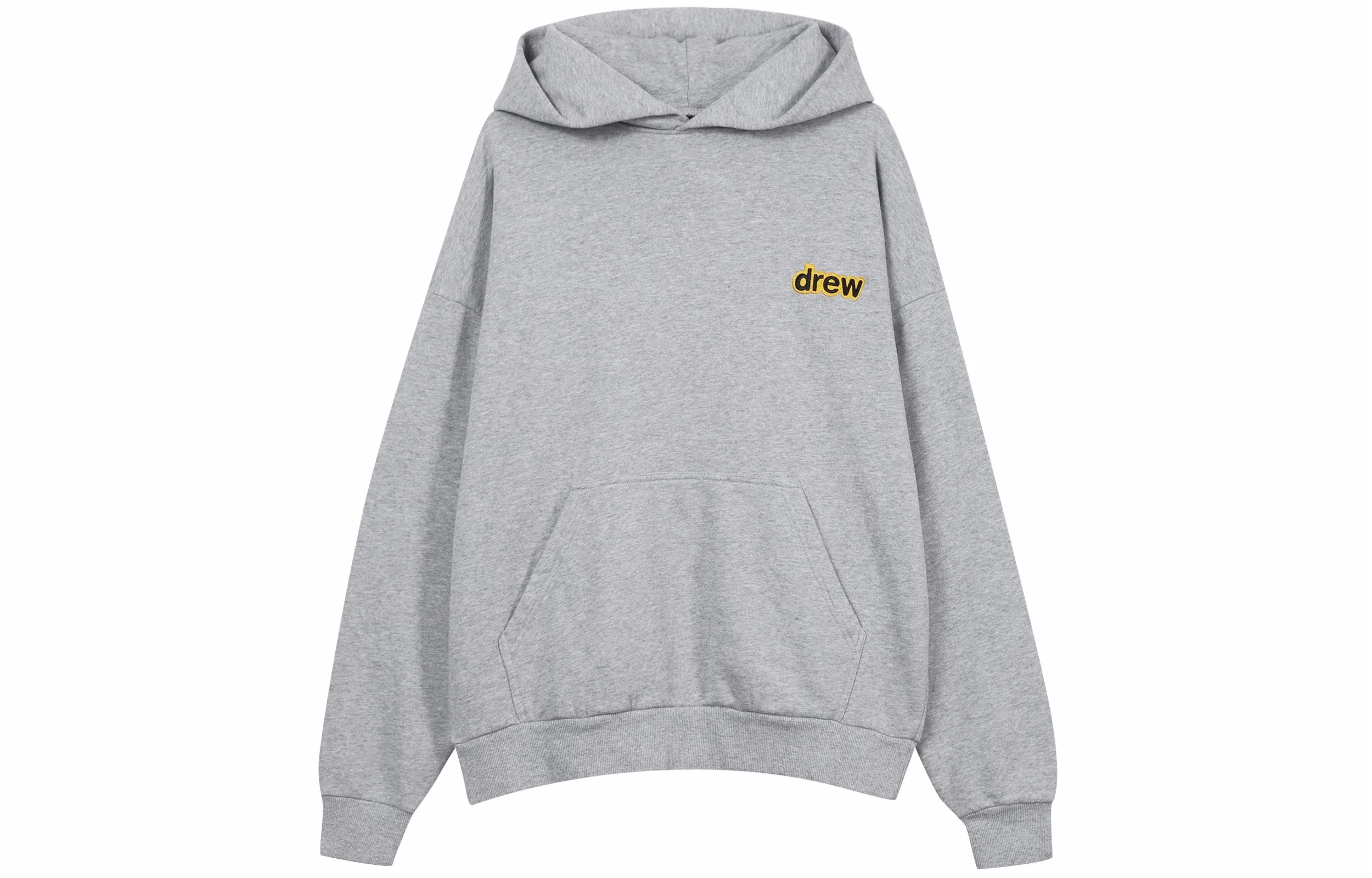 Drew House Logo Hoodie Heather Grey