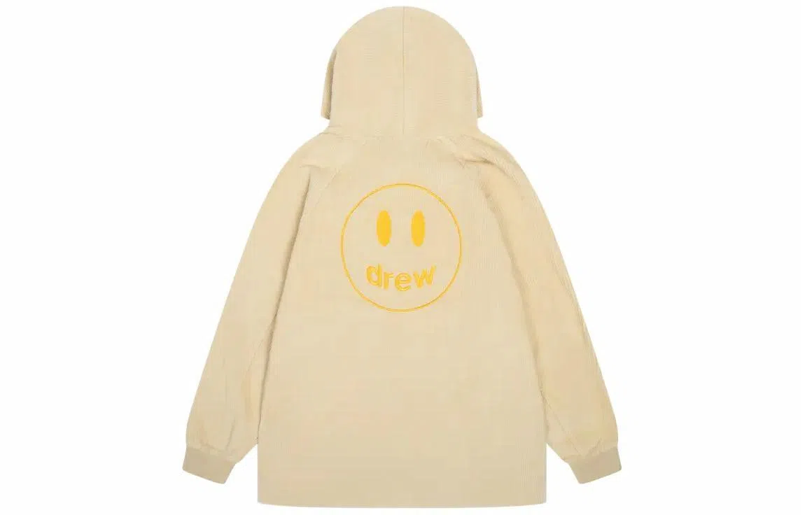 Drew House SS22 Corduroy Hoodie Biscotti drew