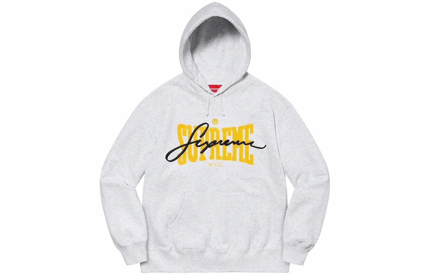 Supreme Embroidered Chenille Hooded Sweatshirt