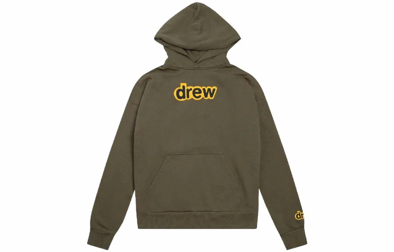 Drew House logo SS22 Seret Hoodie Midnight Olive