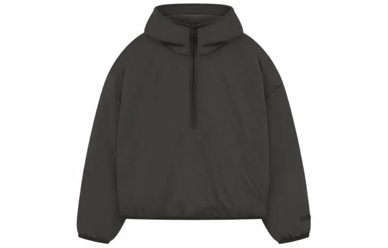 Fear of God Essentials SS24 Filled Halfzip Hoodie Ink