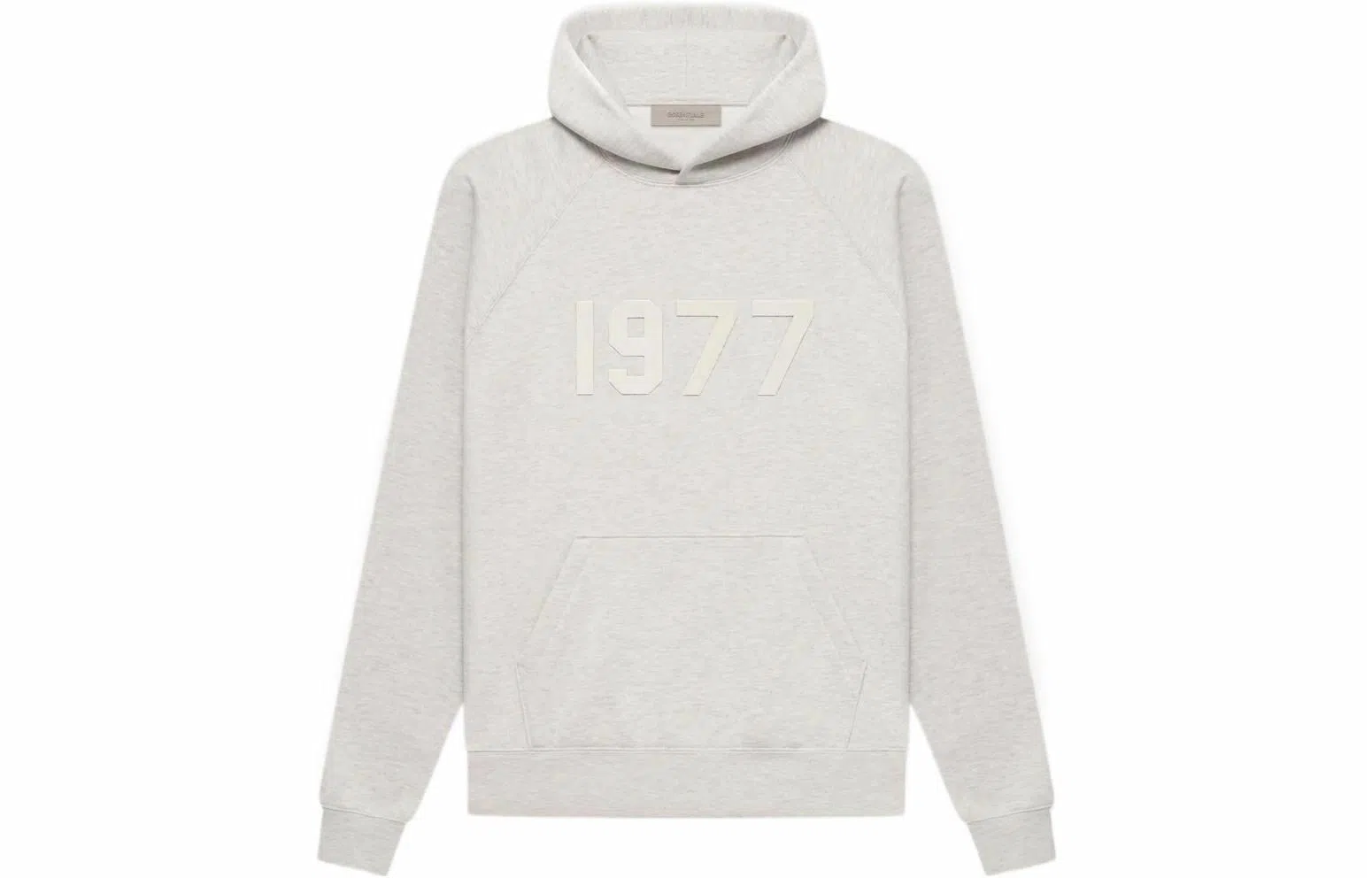 Fear of God Essentials 1977 SS22 Hoodie Light Oatmeal