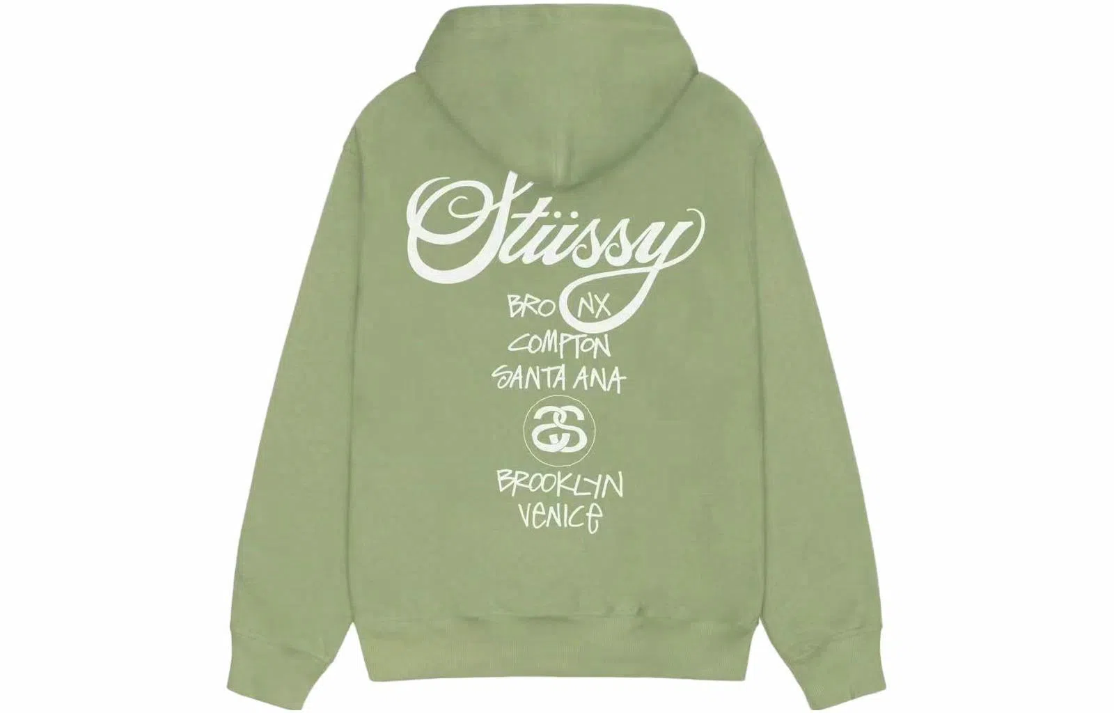 Stussy World Tour Zip Hoodie