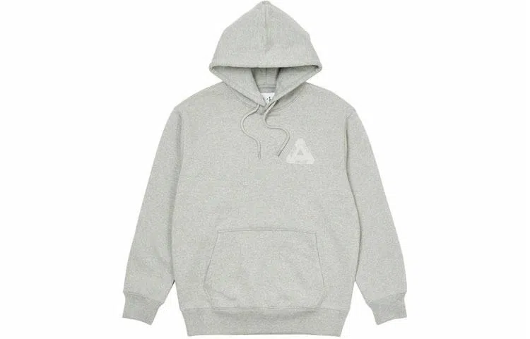 PALACE x Calvin Klein Tri-Ferg Hood Light Grey Marl Logo