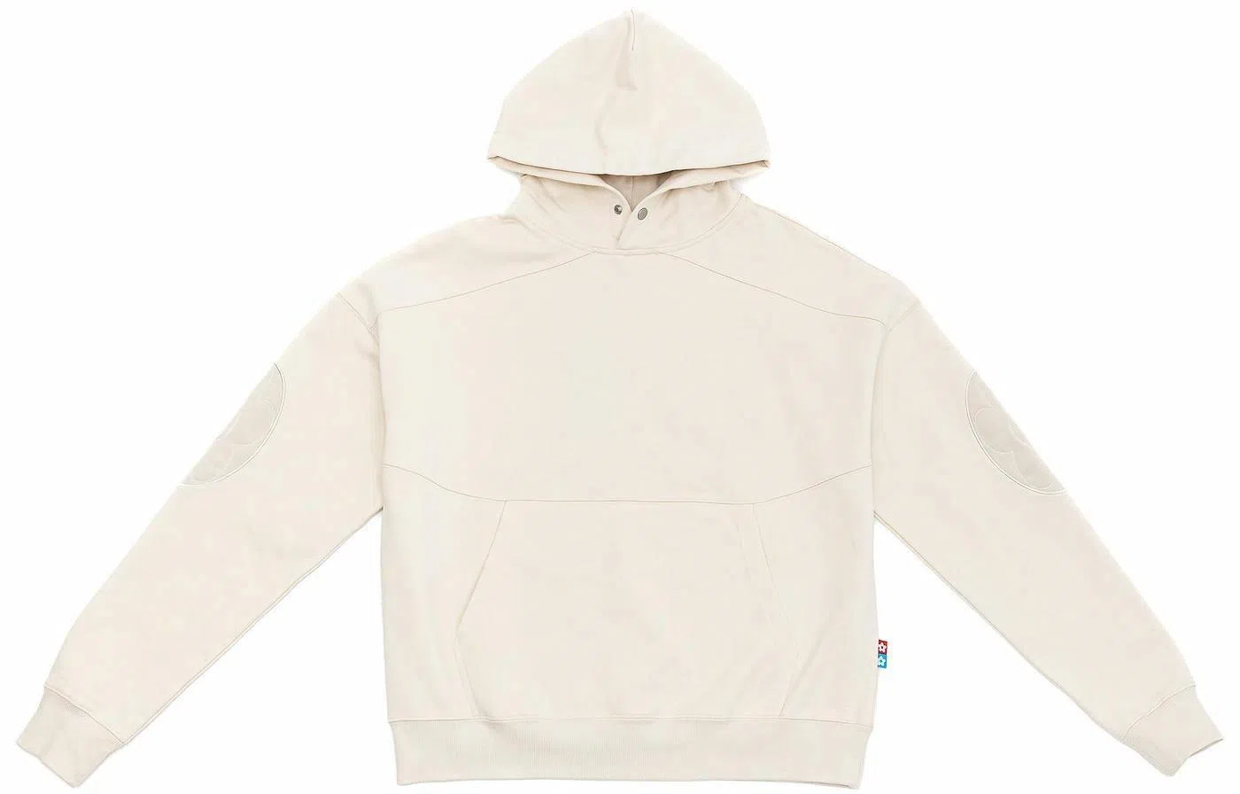 Vandy The Pink Patchwork Hoodie Off White