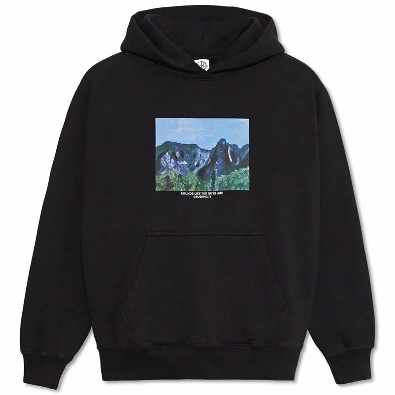 Polar Skate Co Hoodie Black