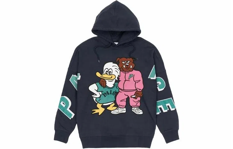 PALACE SS22 Dog And Duck Drop Shoulder Hood Logo