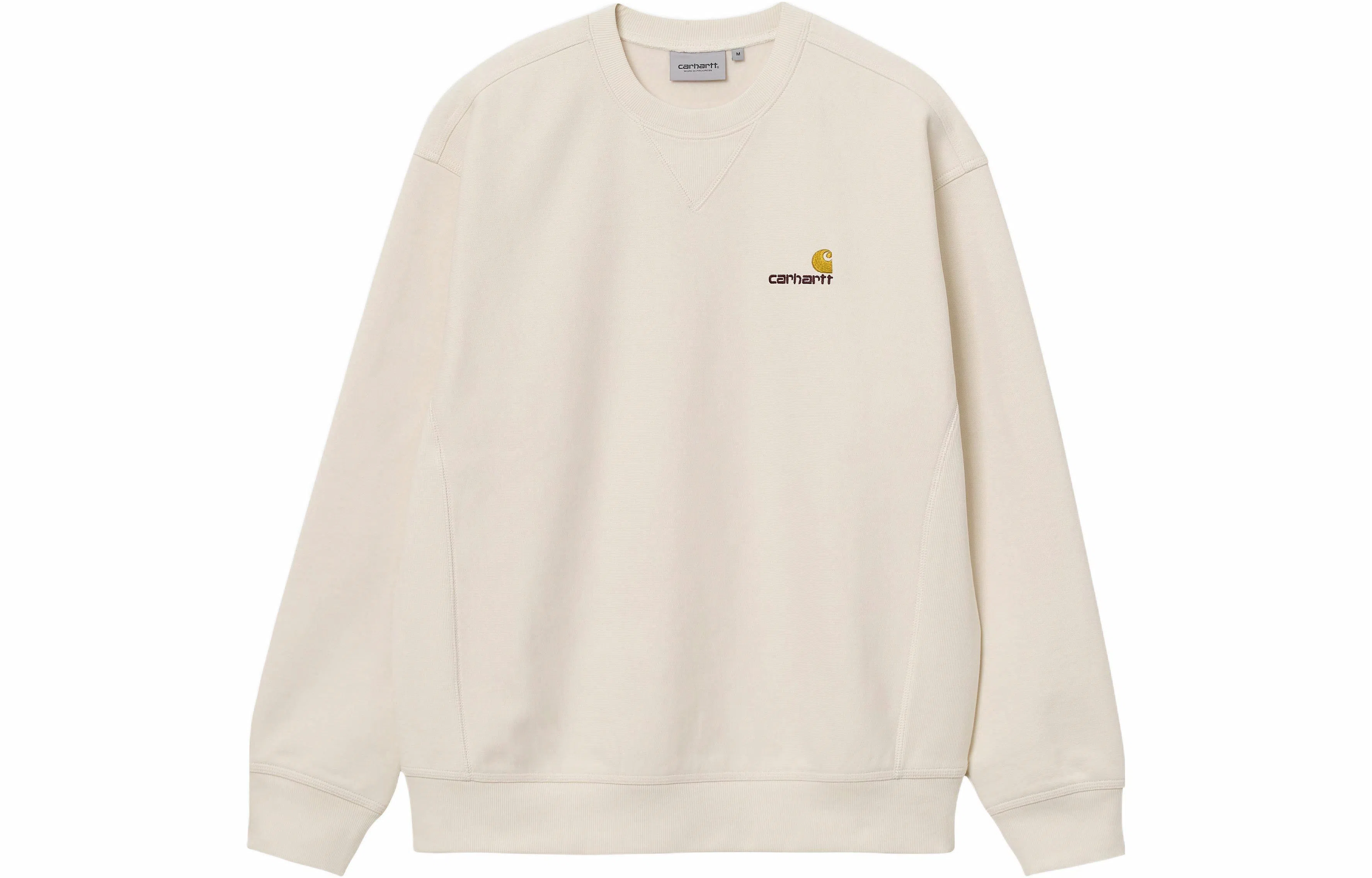 Carhartt WIP Logo Crewneck Beige