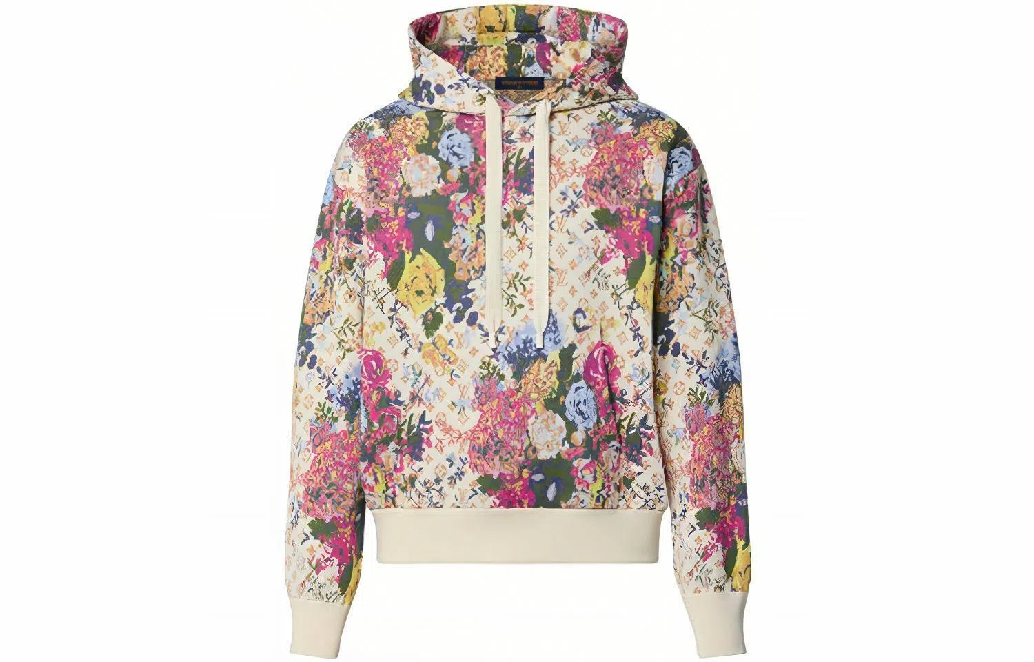 Louis Vuitton FW22 Jacquard Hoodie Pink