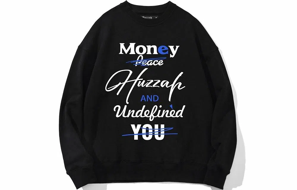 Huzzah Basic Logo Crewneck Sweatshirt