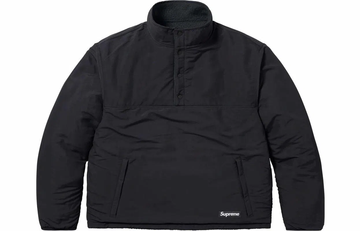 Supreme x Polartec Shearling Reversible Pullover
