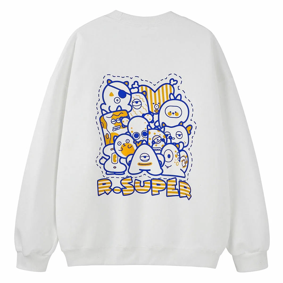 R.super x Monster Letter Logo