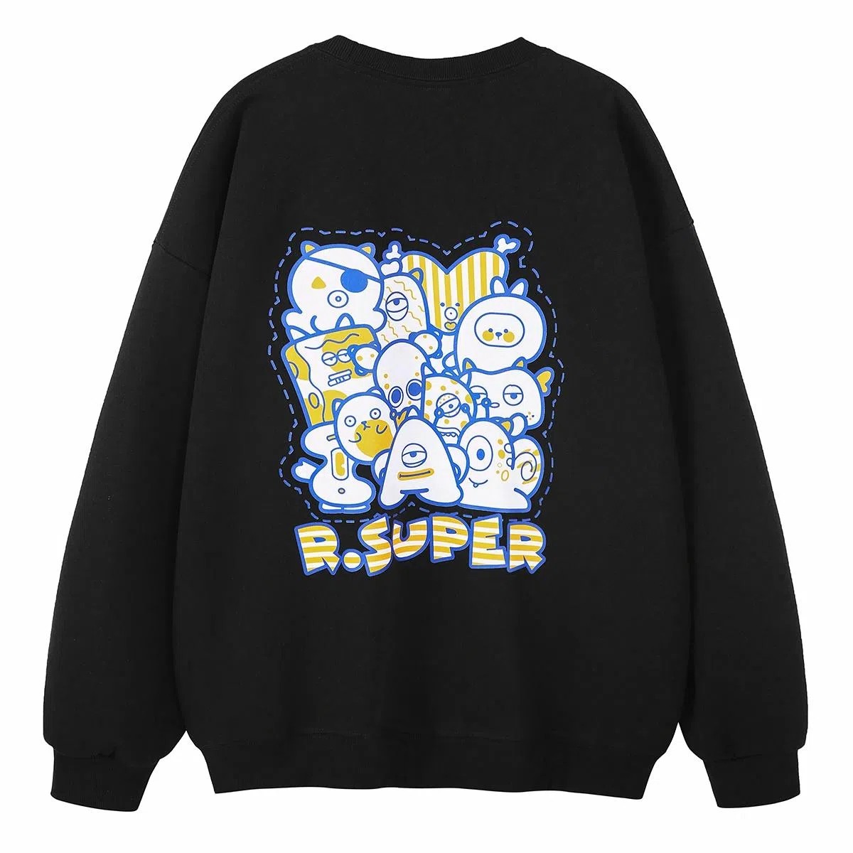 R.super x Monster Letter Logo