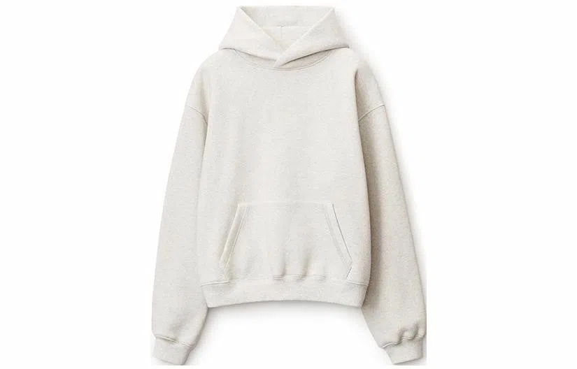Alexander Wang SS22 Classic Hoodie Gray