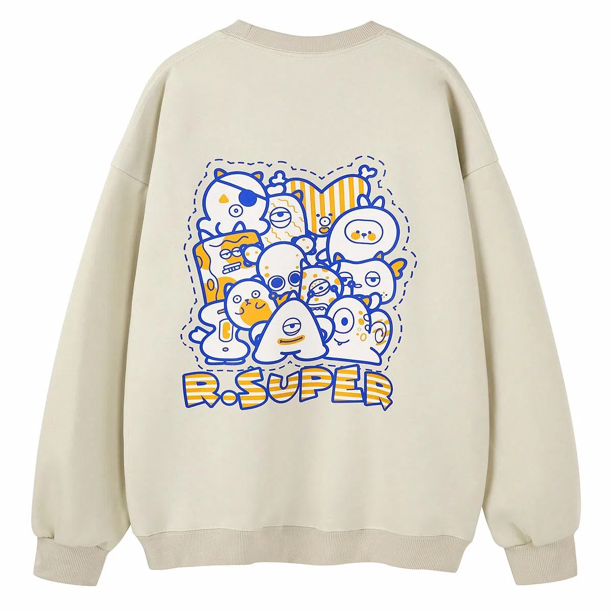 R.super x Monster Letter Logo