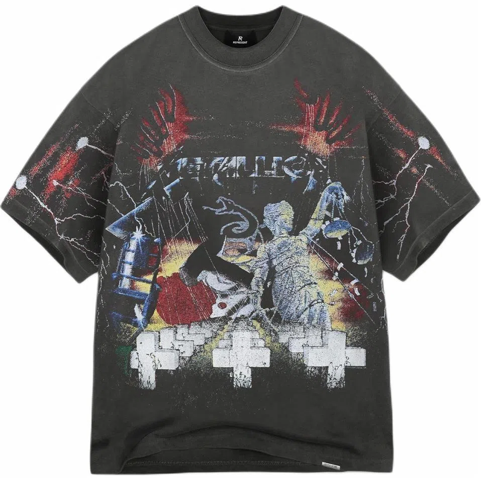 REPRESENT x METALLICA SS24 Vintage Grey