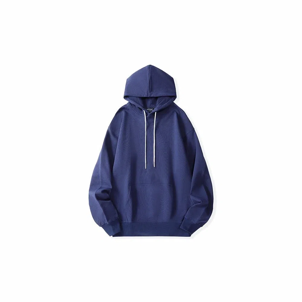 我是大卫 重磅基础款运动风休闲百搭慵懒宽松连帽卫衣 男女同款