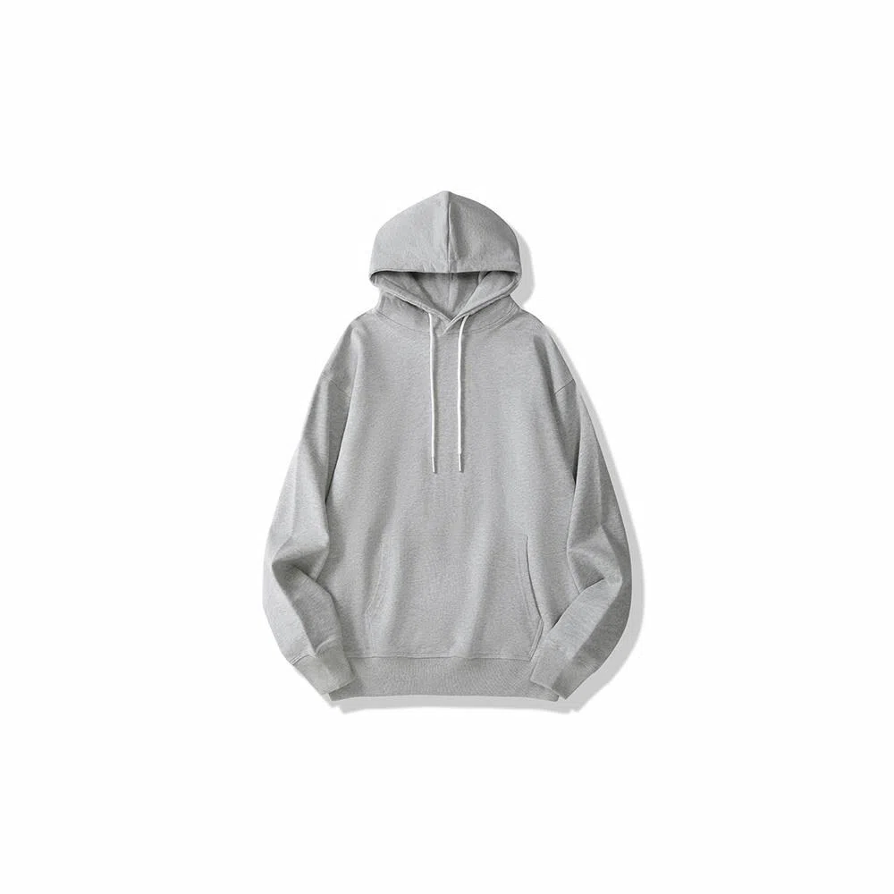 我是大卫 重磅基础款运动风休闲百搭慵懒宽松连帽卫衣 男女同款