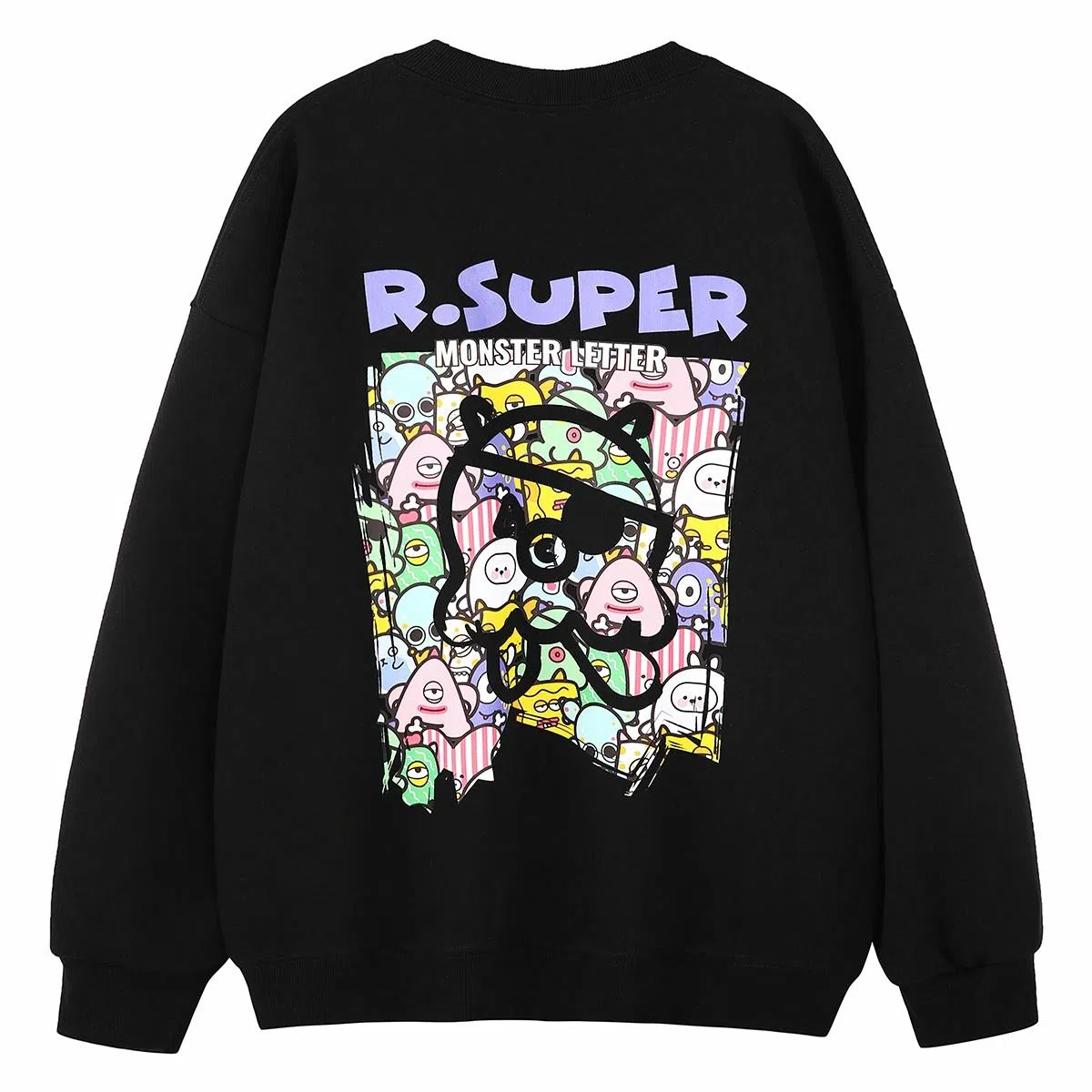 R.super x Monster Letter Logo