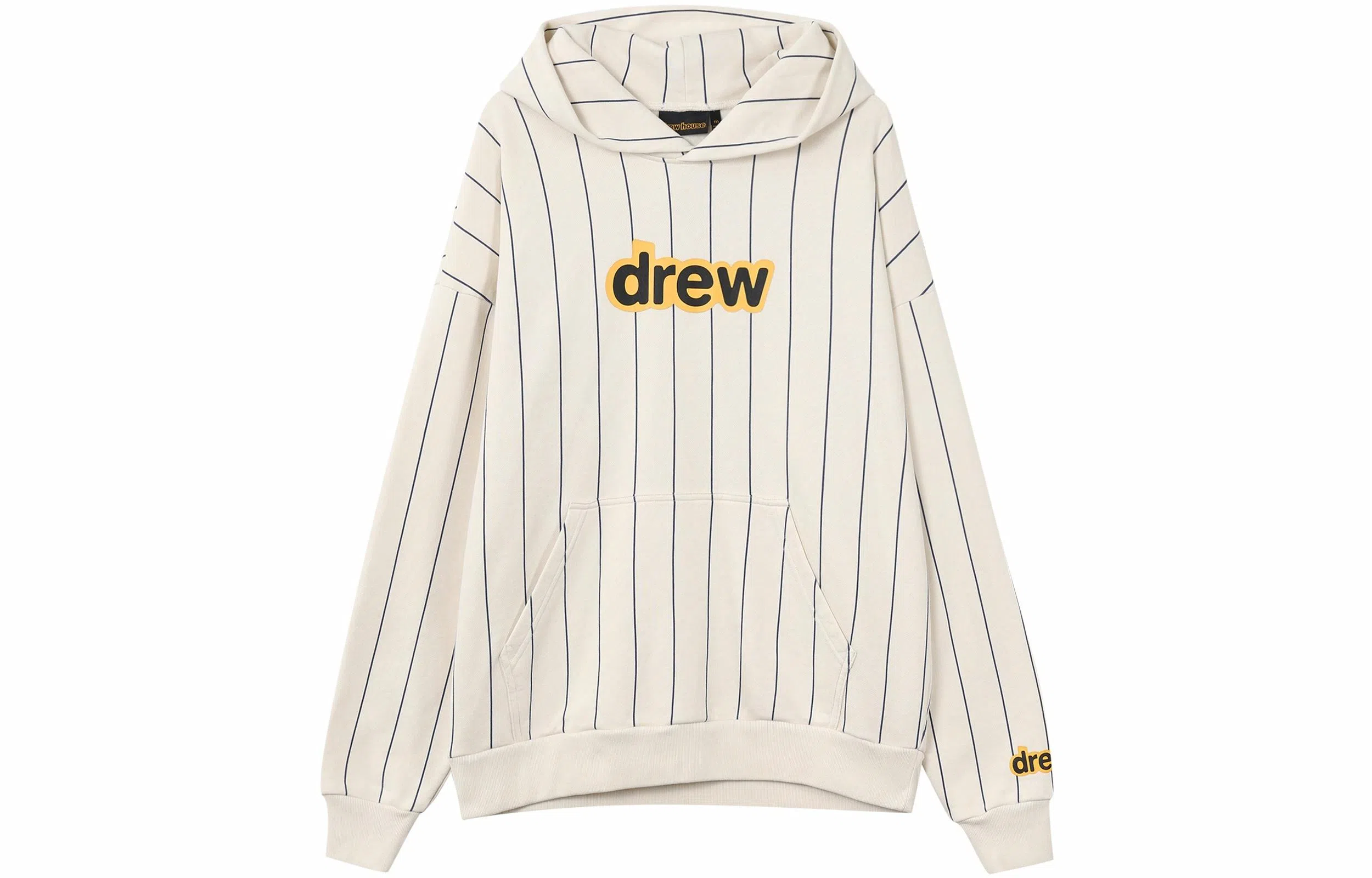 Drew House Secret Hoodie Navy Pinstripe