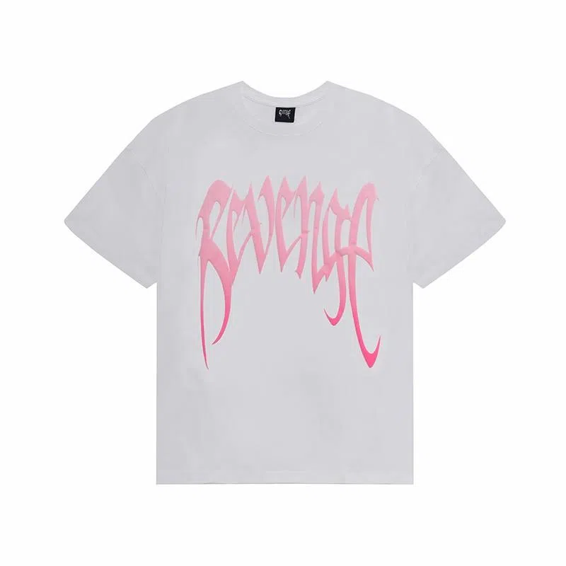 Revenge Gradient Logo T-Shirt White