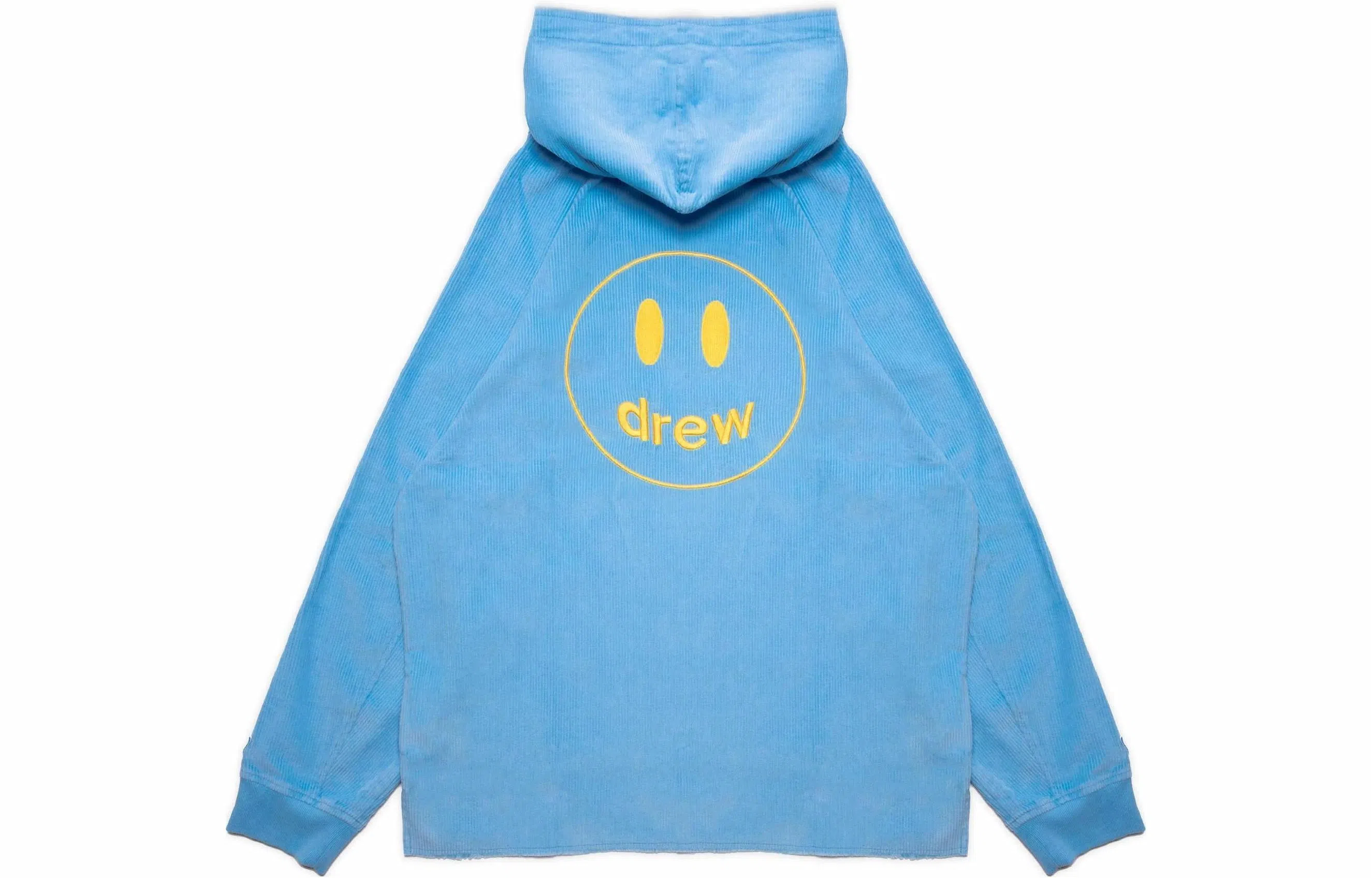 Drew House Corduroy Hoodie Pacific Blue SS22