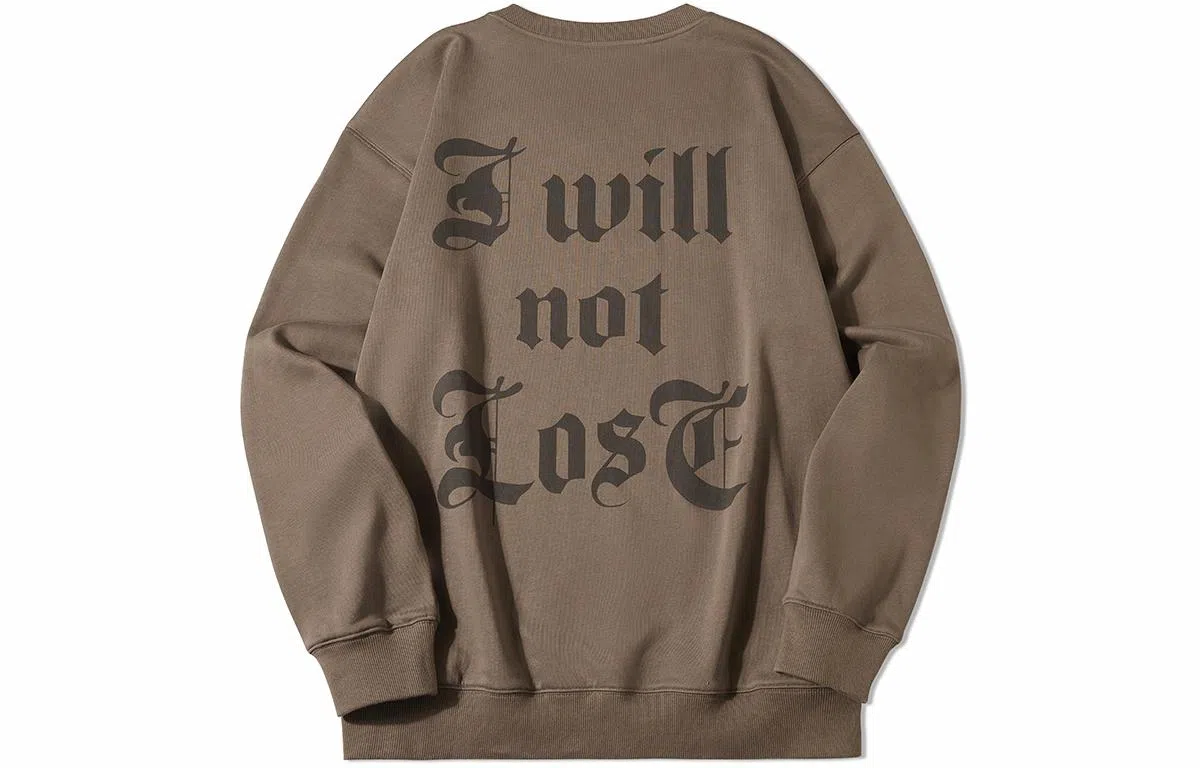 ROCAWEAR FW22 Colorblock Letter Print Crewneck Sweatshirt