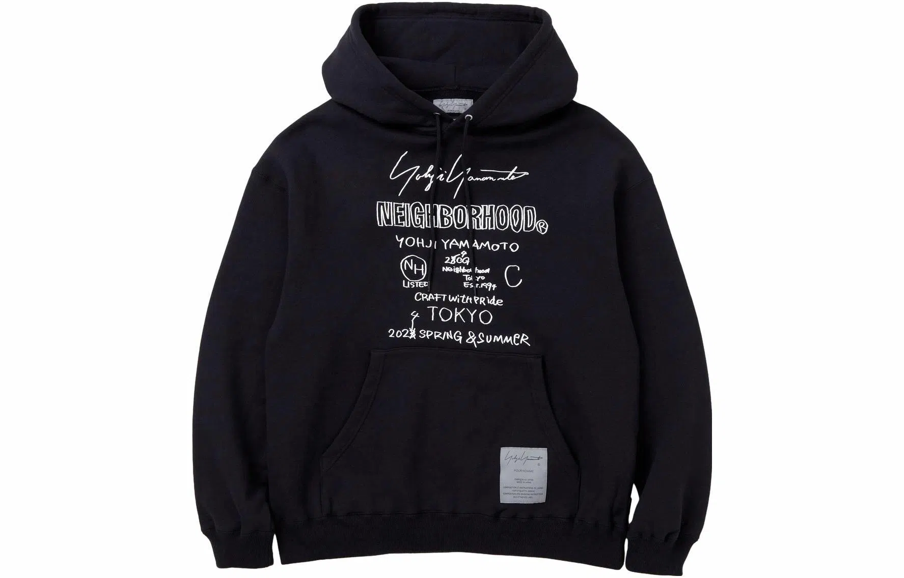 Yohji Yamamoto x NEIGHBORHOOD FW23 Hoodie